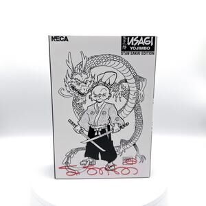 NECA USAGI YOJIMBO 7" FIGURE SIGNED BY STAN SAKAI #577/989